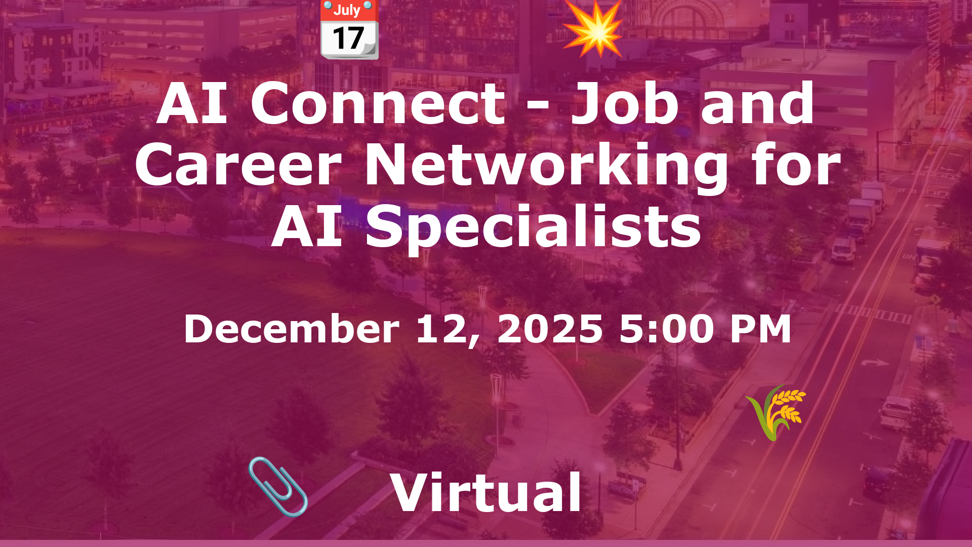 AI Connect - Job and Career Networking for AI Specialists event image